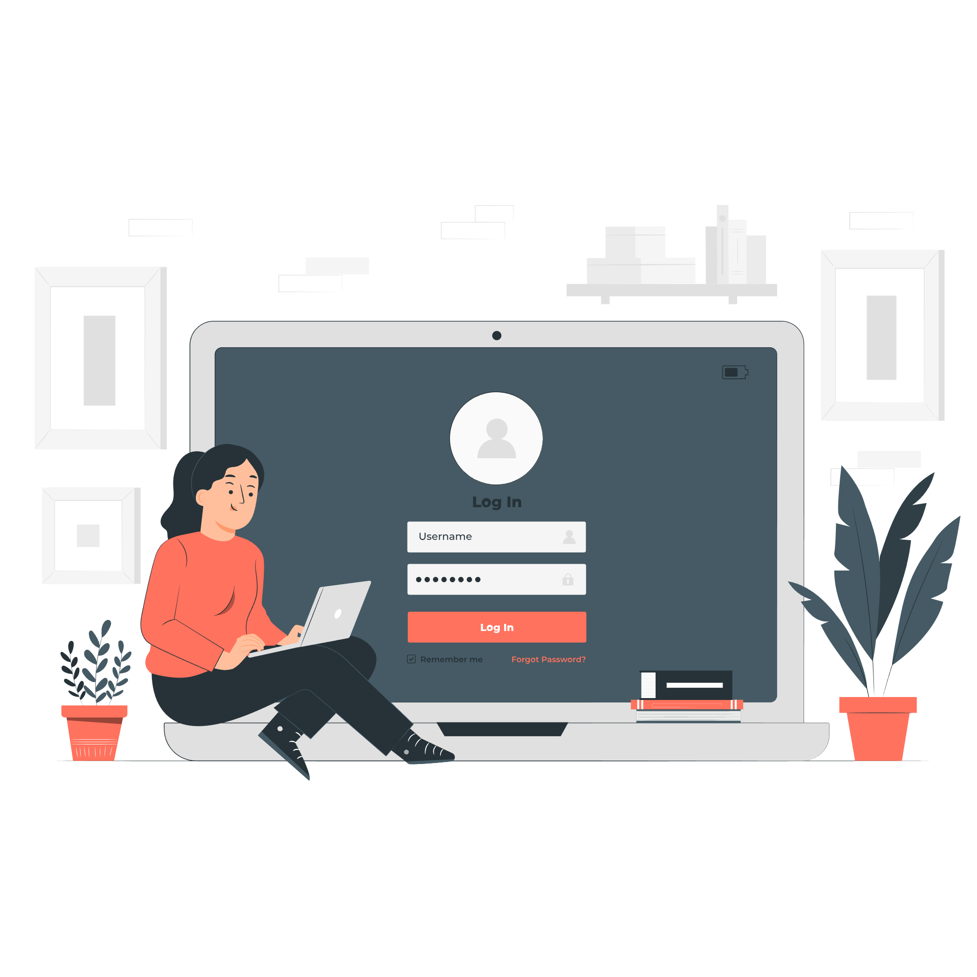 Desktop Illustration